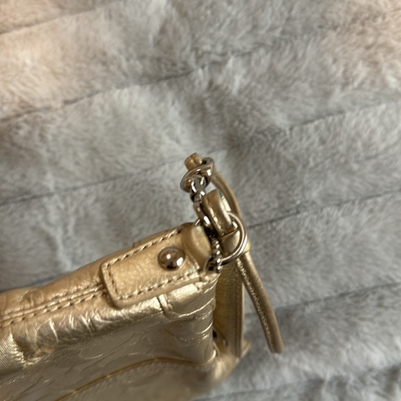 Coach Gold tones wristlet - Picture 9 of 14